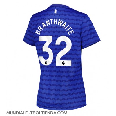 Camiseta Everton Jarrad Branthwaite #32 Primera Equipación Replica 2025-26 para mujer mangas cortas Camiseta Everton Jarrad Branthwaite #32 Primera Equipación Replica 2025-26 para mujer mangas cortas